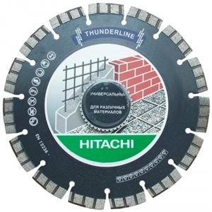 Диск алмазный 125х22.23x2 Hitachi Thunderline